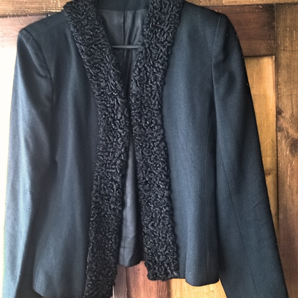 Vintage Lambs Fur Jacket